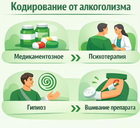 кодирование от алкоголизма в Артёмовском Санати